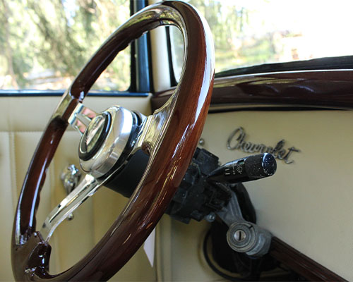 volant voiture chevrolet 1932